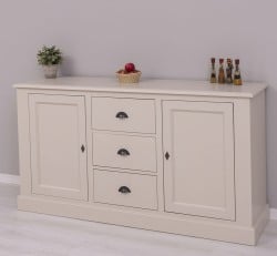Bufet cu 2 usi, 3 sertare, BAS de la Studio Szel PS370BAS - Culoare_P024 - VOPSIT