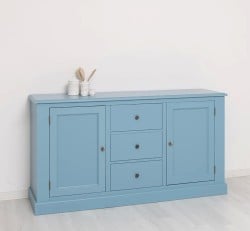 Bufet cu 2 usi, 3 sertare, BAS de la Studio Szel PS370BAS - Culoare_P053 - VOPSIT