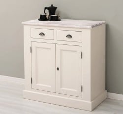 Bufet cu 2 usi, 2 sertare, BAS de la Studio Szel PS70BAS - Culoare Top_P080 - Culoare Corp_P015 - DUBLU COLOR