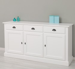 Bufet cu 3 usi, 3 sertare, BAS de la Studio Szel PS265BAS - Culoare_P004 - VOPSIT