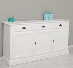 Bufet cu 3 usi, 3 sertare, BAS de la Studio Szel PS265BAS - Culoare_P004 - VOPSIT