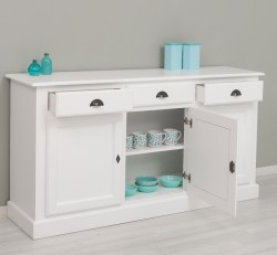 Bufet cu 3 usi, 3 sertare, BAS de la Studio Szel PS265BAS - Culoare_P004 - VOPSIT