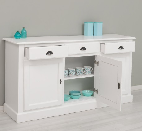 Bufet cu 3 usi, 3 sertare, BAS de la Studio Szel PS265BAS - Culoare_P004 - VOPSIT