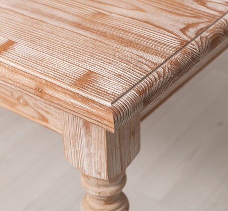 Masa de sufragerie cu picioare strunjite 160x90cm de la Studio Szel PS623 - Culoare_P071 - PERIAT ADANC