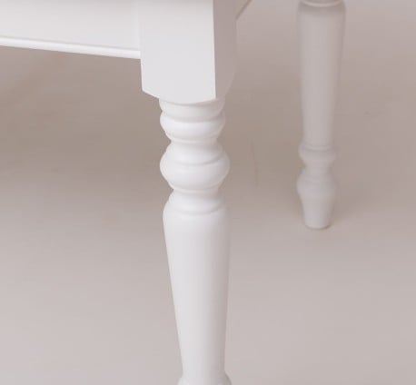 Masa de sufragerie cu picioare strunjite 180x90cm de la Studio Szel PS623 - Culoare Top_P067 - Culoare Corp_P039A - DUBLU COLOR