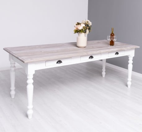 Masa dining 160x90cm de la Studio Szel PS45 - Culoar Top_P067 - Culoare Corp_P004 - DUBLU COLOR