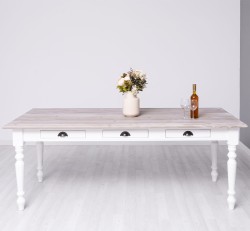 Masa dining 160x90cm de la Studio Szel PS45 - Culoar Top_P067 - Culoare Corp_P004 - DUBLU COLOR