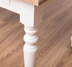 Masa dining 180x90cm, blat stejar de la Studio Szel PS45 - Culoare Top_P089 - Culoare Corp_P015 - DUBLU COLOR