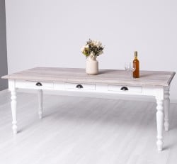 Masa dining 210x90cm de la Studio Szel PS45 - Culoar Top_P067 - Culoare Corp_P004 - DUBLU COLOR
