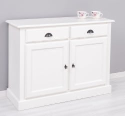 Bufet cu 2 usi, 2 sertare, BAS de la Studio Szel PS264BAS - Culoare Ext._P039A / Culoare Int._P001 - DUBLU COLOR