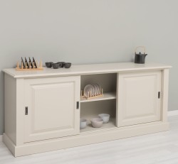 Bufet cu 3 usi glisante, BAS de la Studio Szel PS598BAS - Culoare_P024 - VOPSIT