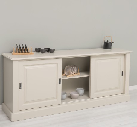 Bufet cu 3 usi glisante, BAS de la Studio Szel PS598BAS - Culoare_P024 - VOPSIT