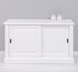 Bufet cu 2 usi glisante de la Studio Szel PS597BAS - Culoare_P039 - VOPSIT