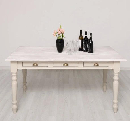 Masa dining 210x90cm de la Studio Szel PS45 - Culoar Top_P080 - Culoare Corp_P024A - DUBLU COLOR