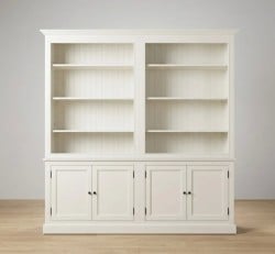 Bibliotecă mare cu dulap inferior cu uși de la Studio Szel – SPEC22438– Culoare P039– VOPSIT