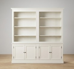 Bibliotecă mare cu dulap inferior cu uși de la Studio Szel – SPEC22438– Culoare P039– VOPSIT