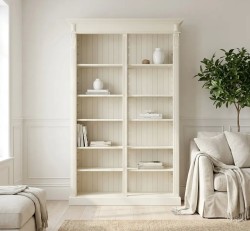 Bibliotecă  deschisă Directoire cu rafturi reglabile de la Studio Szel – SPEC22441– Culoare P039– VOPSIT