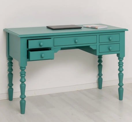 Birou cu 5 sertare de la Studio Szel PS81 - Culoare_P117 - VOPSIT