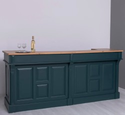 Mobilier pentru baruri S+D de la Studio Szel PS482L + R - Culoare Top_P061 - Culoare Corp_P087 - DUBLU COLOR