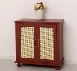 Consola cu 2 usi cu Ratan de la Studio Szel PS802 - Culoare_P029 - VOPSIT