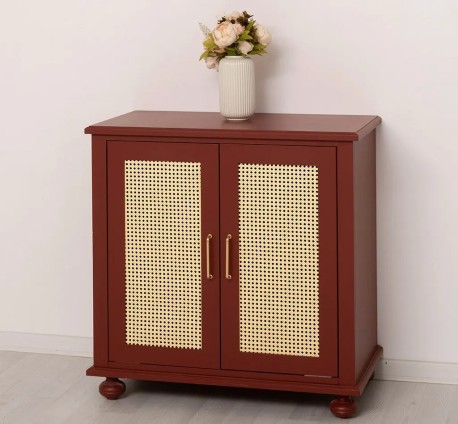 Consola cu 2 usi cu Ratan de la Studio Szel PS802 - Culoare_P029 - VOPSIT