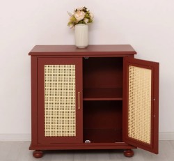 Consola cu 2 usi cu Ratan de la Studio Szel PS802 - Culoare_P029 - VOPSIT