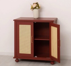 Consola cu 2 usi cu Ratan de la Studio Szel PS802 - Culoare_P029 - VOPSIT