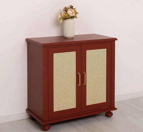 Consola cu 2 usi cu Ratan de la Studio Szel PS802 - Culoare_P029 - VOPSIT