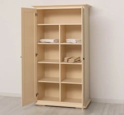 Dulap clasic cu 2 uși, din MDF  de la Studio Szel - SPEC22540 - CULOARE - P025 - VOPSIT