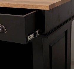 Bar 180cm, blat stejar de la Studio Szel PS1001-180 - Top Culoare_P061 - Corp Culoare_P003 - DUBLU COLOR