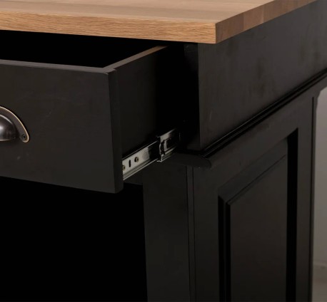Bar 180cm, blat stejar de la Studio Szel PS1001-180 - Top Culoare_P061 - Corp Culoare_P003 - DUBLU COLOR
