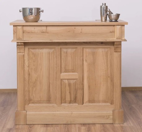 Mic mobilier cafenea 120 stejar, blat stejar - Studio Szel - Culoare_P061 - LACUIT
