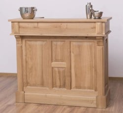 Mic mobilier cafenea 120 stejar, blat stejar - Studio Szel - Culoare_P061 - LACUIT