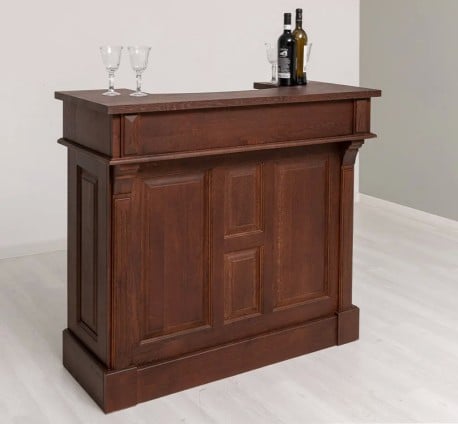 Mic mobilier cafenea 120 stejar, blat stejar - Studio Szel - Culoare_P081 - LACUIT