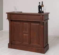 Mic mobilier cafenea 120 stejar, blat stejar - Studio Szel - Culoare_P081 - LACUIT