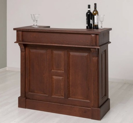 Mic mobilier cafenea 120 stejar, blat stejar - Studio Szel - Culoare_P081 - LACUIT