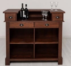 Mic mobilier cafenea 120 stejar, blat stejar - Studio Szel - Culoare_P081 - LACUIT