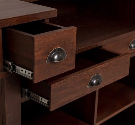 Mic mobilier cafenea 120 stejar, blat stejar - Studio Szel - Culoare_P081 - LACUIT