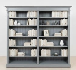 Bibliotecă deschisă din lemn masiv de la Studio Szel - SPEC22524 - Culoare -P042 - VOPSIT