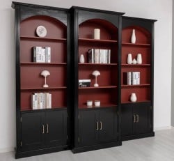 Set Biblioteca Arcada de la Studio Szel PS805 + 2XPS084 - Culoare Ext._P0150 / Culoare Int._P029 -  DUBLU COLOR