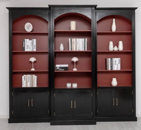 Set Biblioteca Arcada de la Studio Szel PS805 + 2XPS084 - Culoare Ext._P0150 / Culoare Int._P029 -  DUBLU COLOR