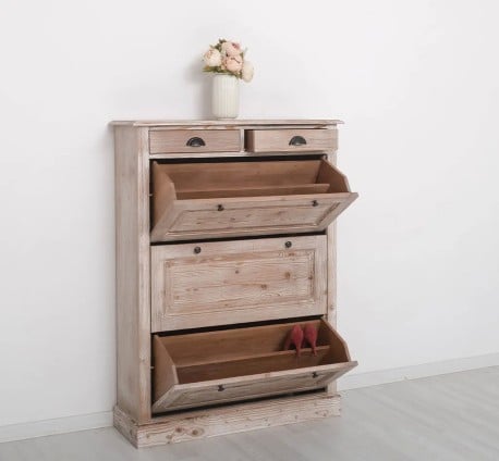 Pantofar cu 3 usi si 2 sertare de la Studio Szel PS415 - Culoare_P071- PERIAT ADANC