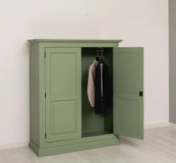Dulap cu uși și sistem de umerașe extensibil de la Studio Szel - SPEC22344 - Culoare - P054 - VOPSIT
