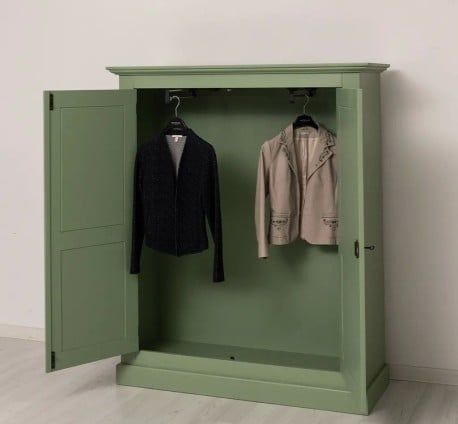 Dulap cu uși și sistem de umerașe extensibil de la Studio Szel - SPEC22344 - Culoare - P054 - VOPSIT