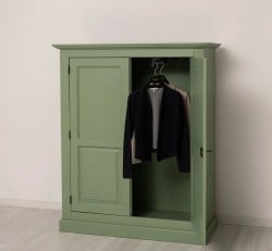 Dulap cu uși și sistem de umerașe extensibil de la Studio Szel - SPEC22344 - Culoare - P054 - VOPSIT