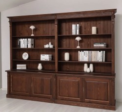 Biblioteca din lemn masiv Royal de la Studio Szel - SPEC22532 - Culoare - P081 - LACUIT