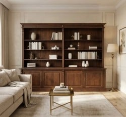 Biblioteca din lemn masiv Royal de la Studio Szel - SPEC22532 - Culoare - P081 - LACUIT