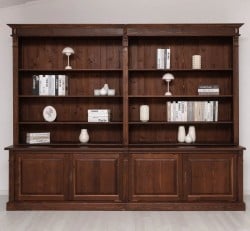 Biblioteca din lemn masiv Royal de la Studio Szel - SPEC22532 - Culoare - P081 - LACUIT