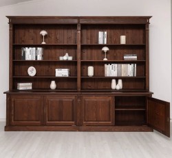 Biblioteca din lemn masiv Royal de la Studio Szel - SPEC22532 - Culoare - P081 - LACUIT