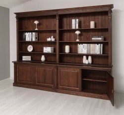 Biblioteca din lemn masiv Royal de la Studio Szel - SPEC22532 - Culoare - P081 - LACUIT